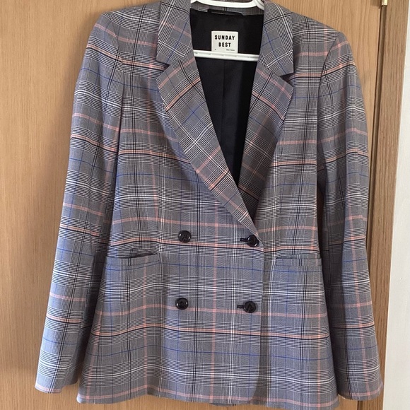 Sunday Best Plaid Blazer size XS - Picture 1 of 3